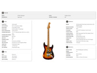 EVH Limited Edition Frankenstein Relic Series Maple Fingerboard Vintage Sunburst EVH Limited Edition Frankenstein Relic Series Maple Fingerboard Vintage Sunburst